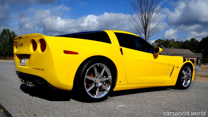 Este Hertz Corvette ZHZ Es Ruidoso, Amarillo Y Extrañamente Deseable | Carscoops
